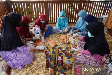 Kaum perempuan Desa Kulati Wakatobi kembangkan keripik ikan simba