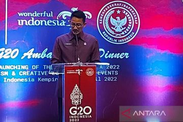 Sandiaga jamu makan malam seluruh perwakilan G20 termasuk Rusia