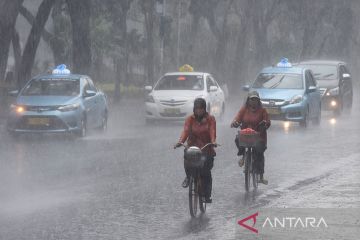 BMKG: Sejumlah daerah berpotensi alami hujan ringan pada Jumat
