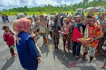 Diskominfo terima tujuh aspirasi warga Teiraplu, Pegunungan Bintang