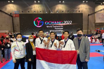 Indonesia buka Kejuaraan Dunia Taekwondo 2022 dengan medali perunggu