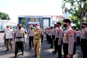 Wali Kota Surabaya pimpin gelar pasukan Operasi Ketupat Semeru 2022