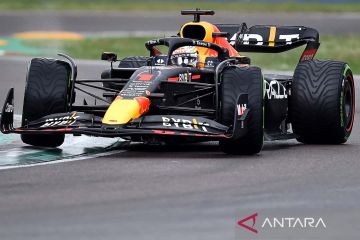 Max Verstappen jadi yang tercepat pada kualifikasi balapan F1 Emilia Romagna di Imola