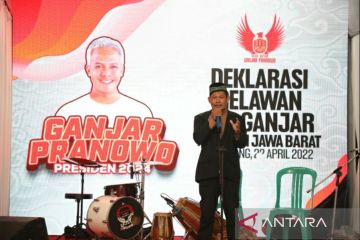 Ratusan masyarakat desa di Karawang dukung Ganjar maju Pilpres 2024