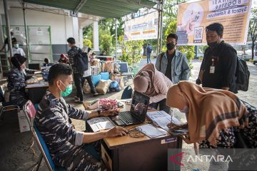 Penerima dua dosis vaksin capai 163,87 juta jiwa penduduk Indonesia