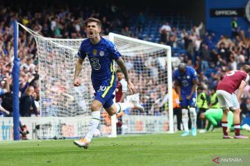 Gol larut Christian Pulisic menangkan Chelsea atas West Ham