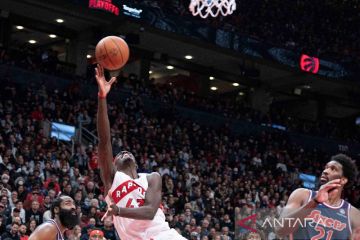 Pascal Siakam hindarkan Raptors dari ancaman sapu bersih Sixers