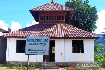 Masjid Tgk Syiek Kuta Karang bertahan melewati penjajahan Belanda