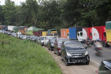 Jalintim Palembang-Jambi Macet