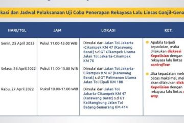 Jasa Marga siap dukung uji coba penerapan ganjil-genap di jalan tol