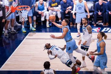 Play off NBA: Minnesota Timberwolves menang tipis atas Memphis Grizzlies 119 - 118