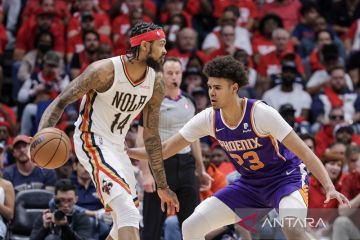 Brandon Ingram dominasi Gim 4, Pelicans imbangi Suns 2-2