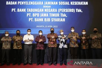 BPJS Kesehatan gandeng tiga mitra perbankan tingkatkan mutu FKTP