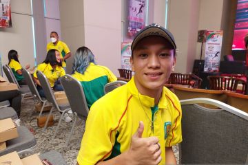 Valentin Lonteng bertekad sumbang emas saat debut di SEA Games Vietnam