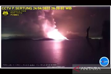 Status Gunung Anak Krakatau siaga
