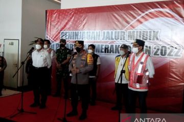 Kapolri: Terjadi pergeseran arus mudik Lebaran 2022 di Pelabuhan Merak