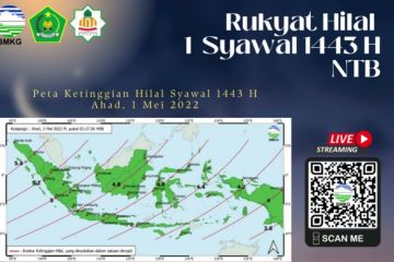 BMKG Mataram akan gelar rukyat hilal Lebaran di Pantai Loang Baloq