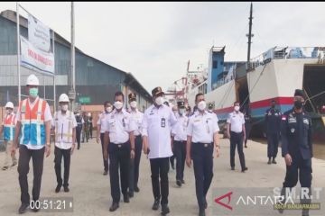 6.647 pemudik terangkut di Pelabuhan Trisakti Banjarmasin