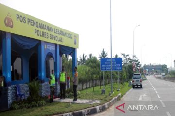 H-6 Lebaraan 2022, arus mudik di pintu tol Boyolali mulai meningkat