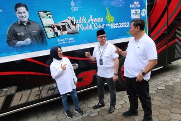 Taspen sediakan 12 bus mudik gratis dengan rute enam kota di Jawa