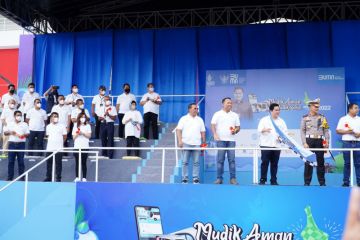 Pelindo berangkatkan 2.500 peserta Mudik Bersama BUMN