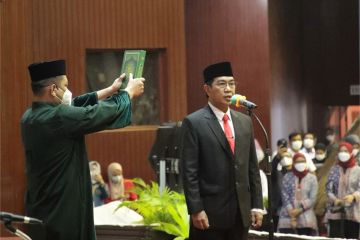 Prof Jamaluddin Jompa resmi jabat Rektor Unhas 2022-2026