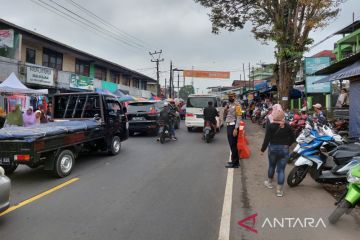 Polres Garut siapkan strategi satu arah, urai kemacetan di jalur mudik