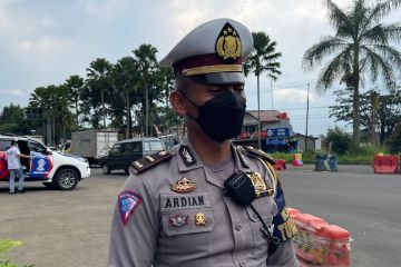 Sebanyak 30.826 kendaraan keluar dari Tol Jagorawi melalui GT Ciawi