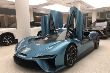 Kendaraan ke-200.000 produsen mobil listrik China NIO meluncur dari lini produksi