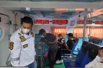 Pemudik di Pelabuhan Tanjung Pandan tercatat 353 orang