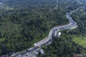 Arus mudik Lebaran di jalur Selatan Gentong