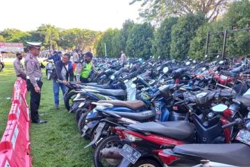 Kapolda Sulsel: 1.500 motor balap liar yang disita ditahan 3 bulan