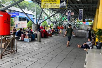 Pemudik antusias pulang ke kampung halaman gunakan kapal