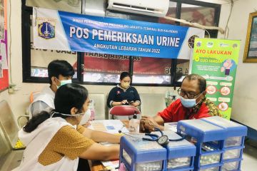 Pengelola Terminal Kalideres pastikan pengemudi prima sebelum bertugas