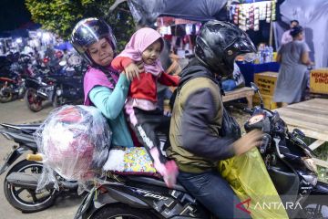 Dua ratusan ribu motor telah keluar dari Ibu Kota pada H-3 lebaran