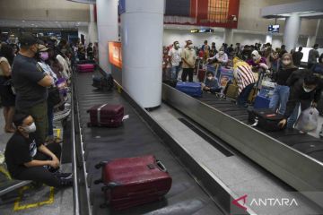 Peningkatan penumpang pesawat udara di Bandara Kualanamu