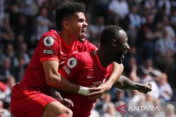 Liga Inggris: babak pertama usai Liverpool unggul 1-0 atas Newcastle United