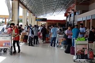 4.800 pemudik padati Bandara Sentani, H-4 diprediksi melonjak