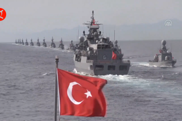 Angkatan Laut Turki latihan militer besar serentak di 3 laut