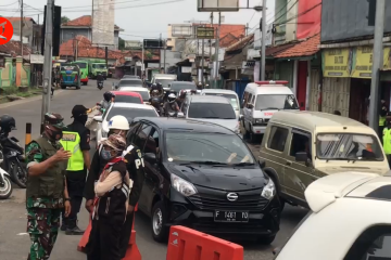 Arus mudik jalur tengah Majalengka padat