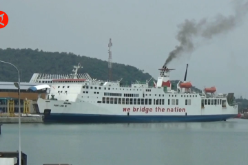 Dermaga 1 Pelabuhan Merak didesain layani sandar kapal besar