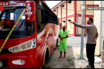 Diduga timbun 600 liter solar, Polres Aceh Timur tangkap sopir bus