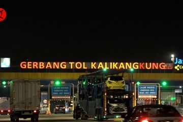 H-6 Idul Fitri, 18.922 kendaraan memasuki GT Kalikangkung