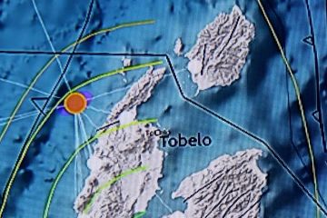 Gempa magnitudo 5,0  guncang Halmahera Utara