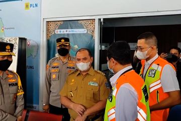 Gubernur Babel pantau Bandara Depati Amir, arus mudik naik sejak H-10