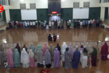 Jamaah Muhammadiyah di Bandung laksanakan Tarawih pertama