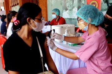 Jelang lebaran capaian vaksin Denpasar melampaui target