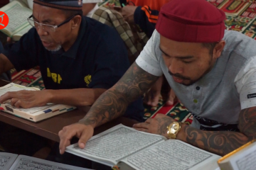 Kegiatan rohani warga binaan Lapas IIA Gorontalo saat Ramadhan