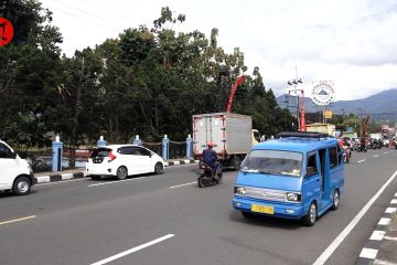 Polres Bogor imbau pemudik waspadai 4 titik rawan kemacetan