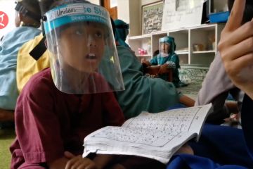 Semangat siswa tunarungu belajar agama di pesantren Ramadhan